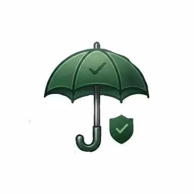 Coverage protection badge